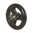 Front Caster Wheels - 4 x 1 inch (pair)