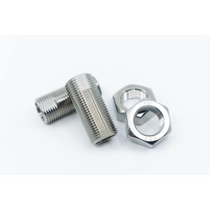 Quick Release Rear Wheel Axle Receivers (pair) - 1/2"