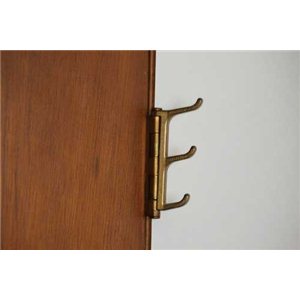 Hinge Hook Brass (pair)