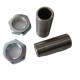 Quick Release Rear Wheel Axle Receivers (pair) - 5/8"