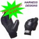 Harness 2 Pocket 2P Wheelchair Racing Glove (pair) FREE USA S/H
